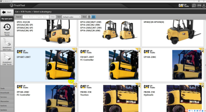 TruckTool 4.6.1.37 Diagnostic Tool for Rocla Mitsubishi CAT (5)