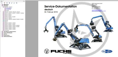 2016 Terex Fuchs Service Manual Deutsch Manual Collection (1)