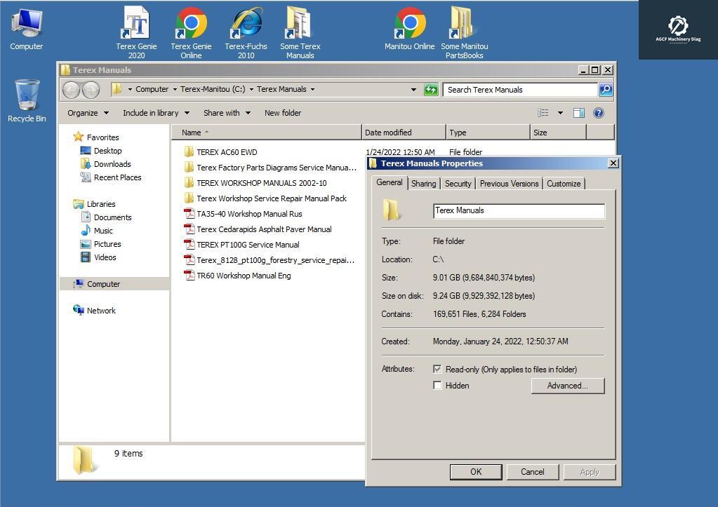 2020 Terex-Genie Manitou Workshop Service Manuals VMware (5)