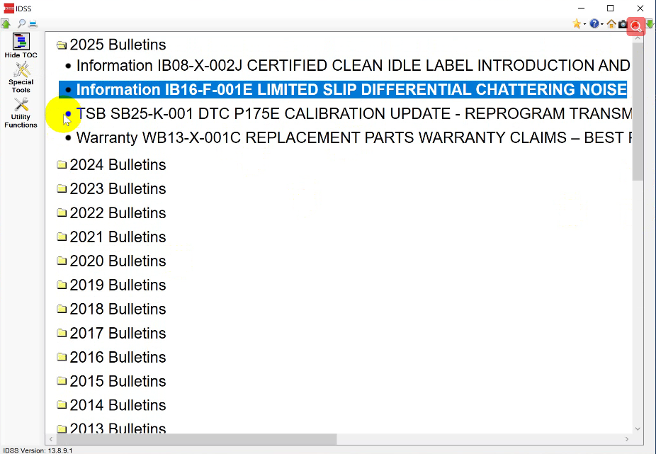 2025 ISUZU US-IDSS Truck Diagnostic (2)