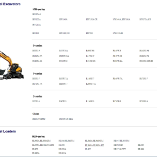 Hyundai Heavy Equipment Service Manual PDF Collection 2024.08 (1)