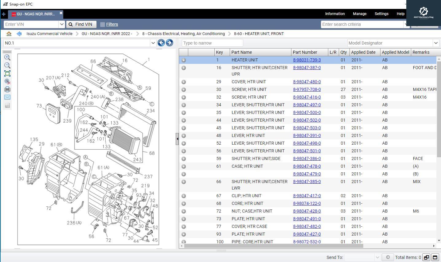 ISUZU Commercial Vehicle EPC 2021.03 (6)