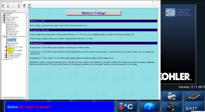 KOHLER EFI Diagnostic System 2.11.0013 for Kohler EFI Engine 2022 (5)