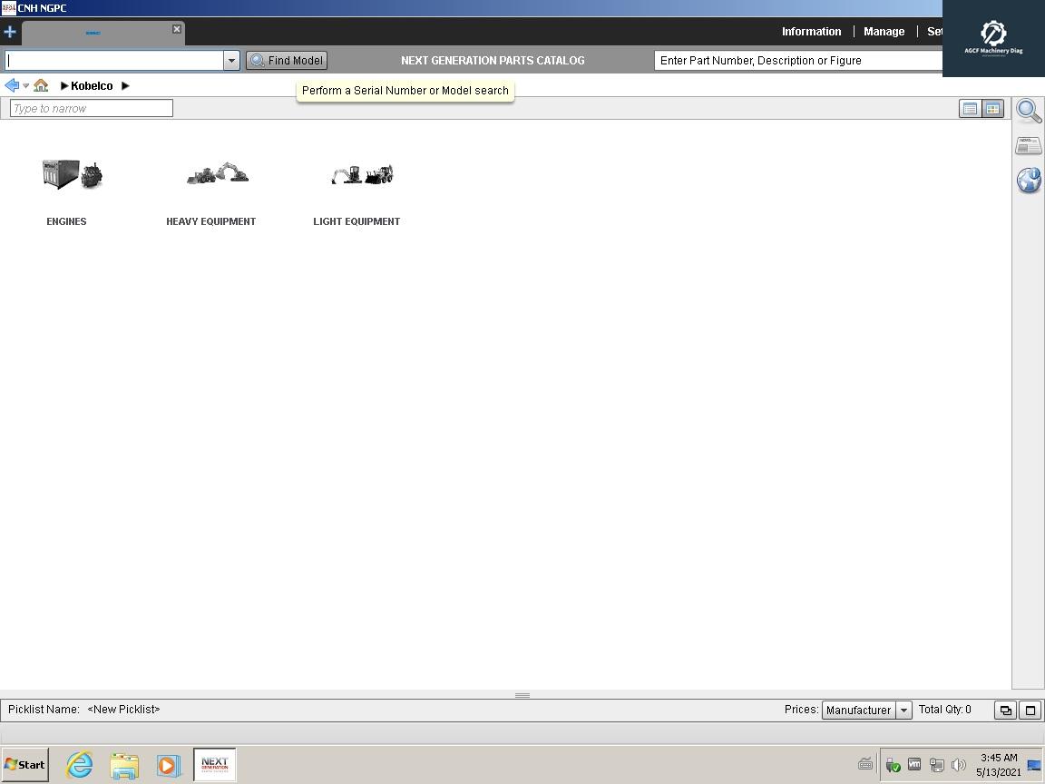 Kobelco EPC Spare Parts Catalogue VMware System 09.2014 (2)