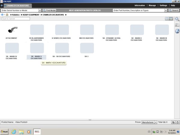 Kobelco EPC Spare Parts Catalogue VMware System 09.2014 (3)