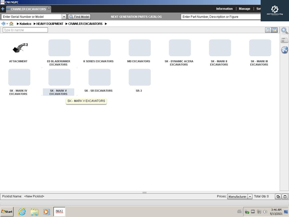 Kobelco EPC Spare Parts Catalogue VMware System 09.2014 (3)