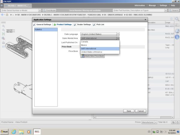 Kobelco EPC Spare Parts Catalogue VMware System 09.2014 (8)