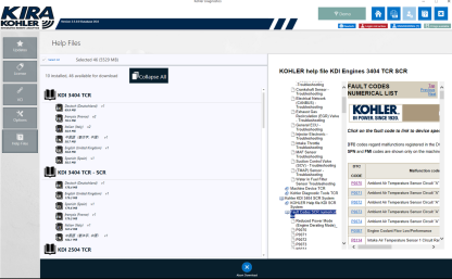 Kohler KIRA 2.6.0.0 Diagnostics 2024 with Troubleshooting (2)