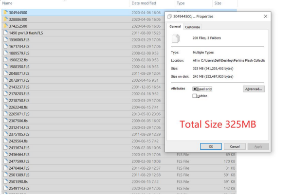 Perkins ECM flash files