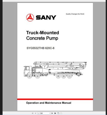 SANY Machine Workshop Manual PDF 0.99GB (4)