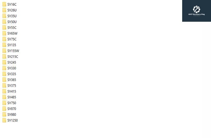 SANY Machinery Operation & Maintenance Manual,Part Manual,Electric & Hydraulic Schematic (2)