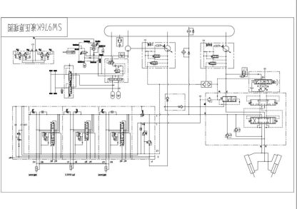 SANY Machinery Operation & Maintenance Manual,Part Manual,Electric & Hydraulic Schematic (7)