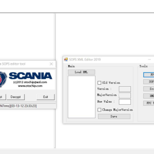 Scania SOPS XML Editor 2018+Encryptor Decryptor