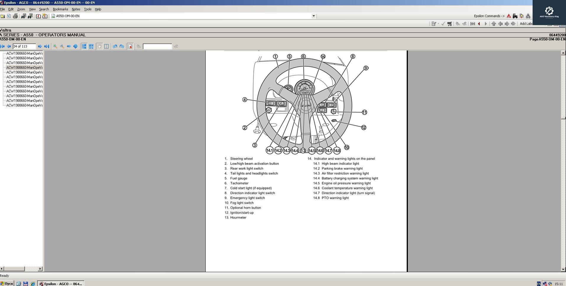 Valtra Tractor Service Manual Europe 05.2017 Download & Installation (6)