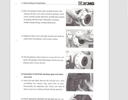 XCMG Machine Parts Book Workshop Manual PDF (6)