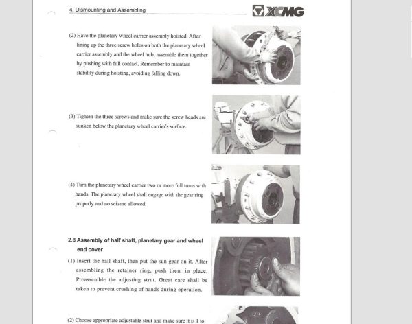 XCMG Machine Parts Book Workshop Manual PDF (6)