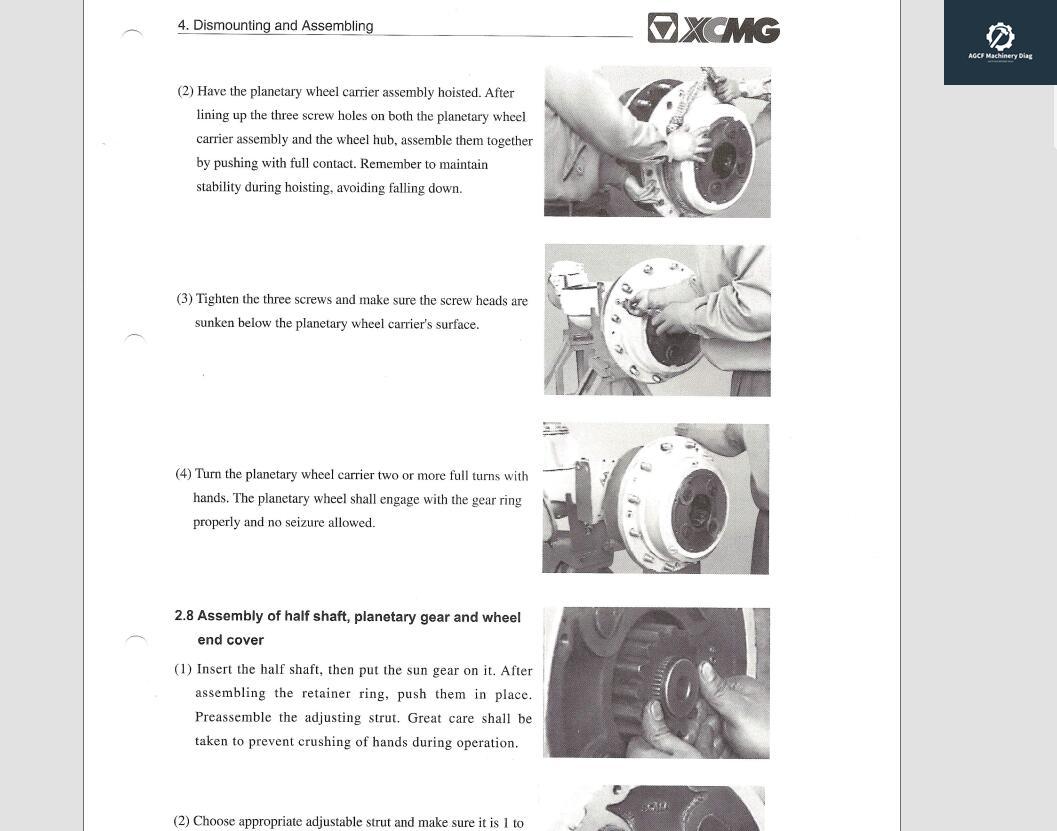 XCMG Machine Parts Book Workshop Manual PDF (6)