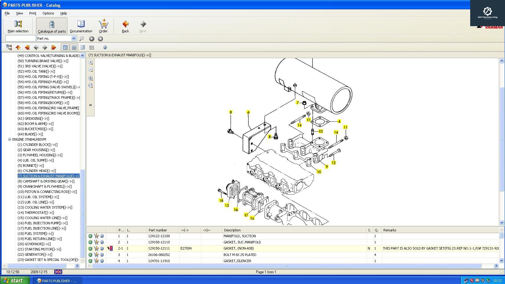 YANMAR Heavy Equipment EPC 11.2009 (3)