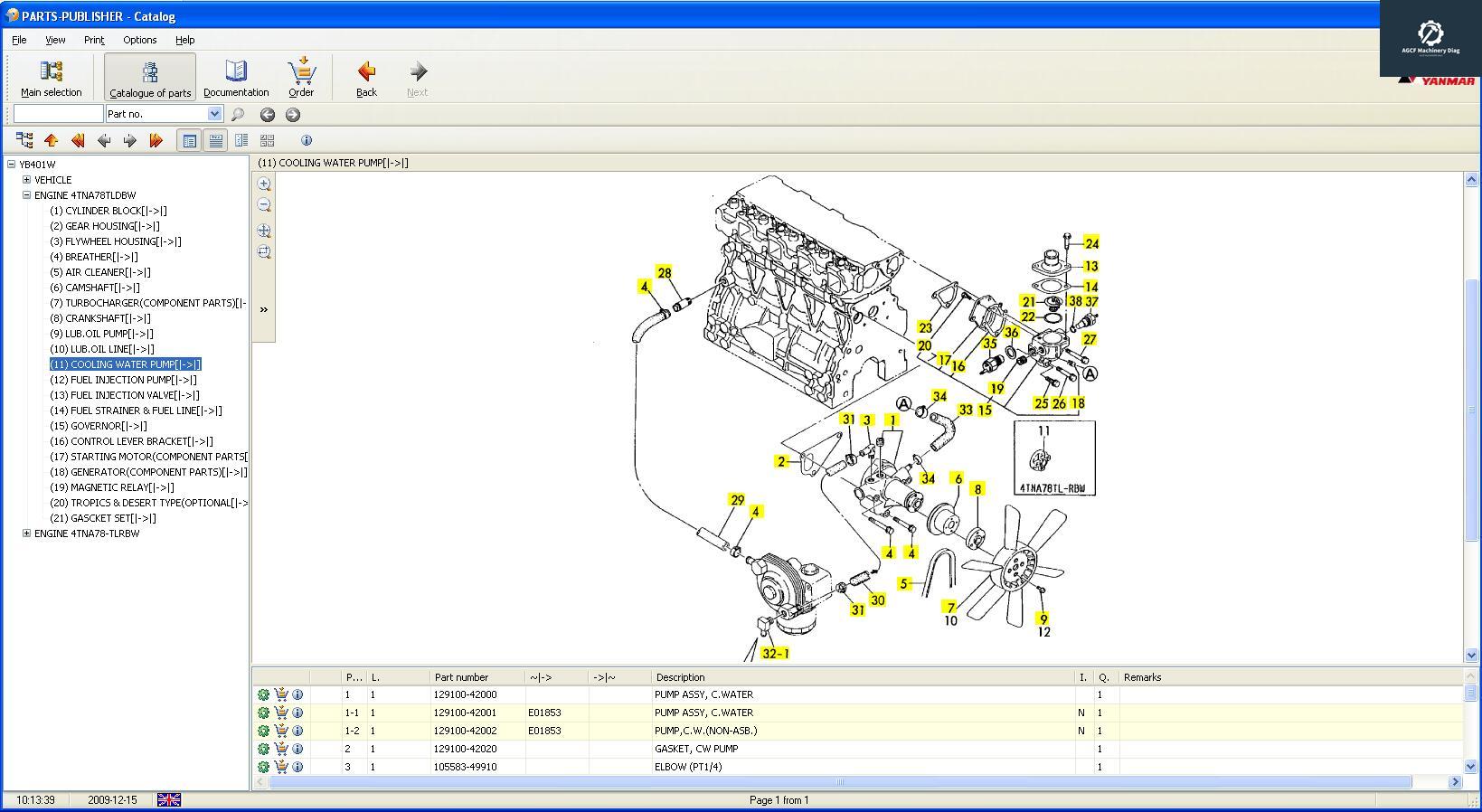 YANMAR Heavy Equipment EPC 11.2009 (5)